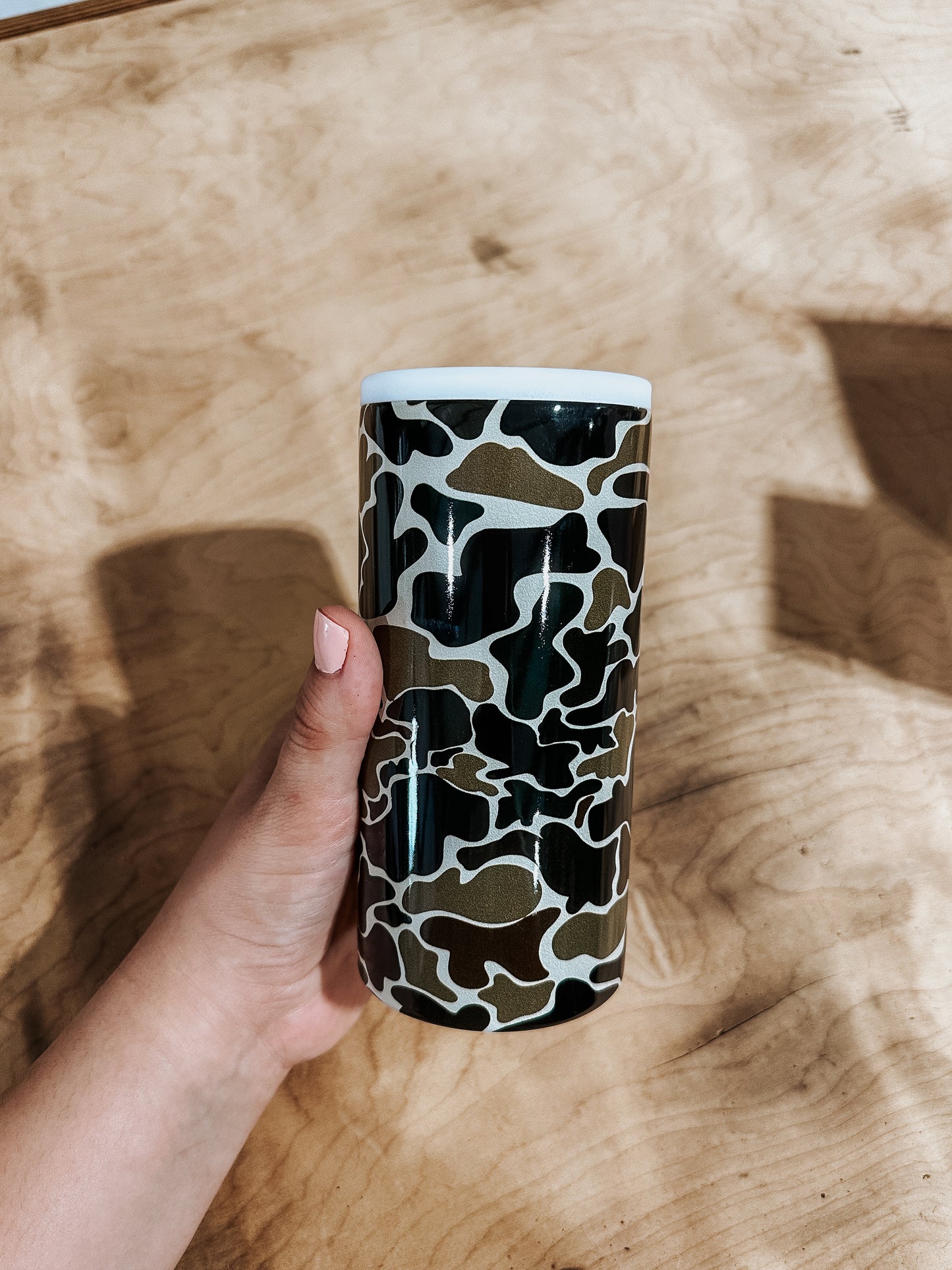 Hard Slim Koozie Camo