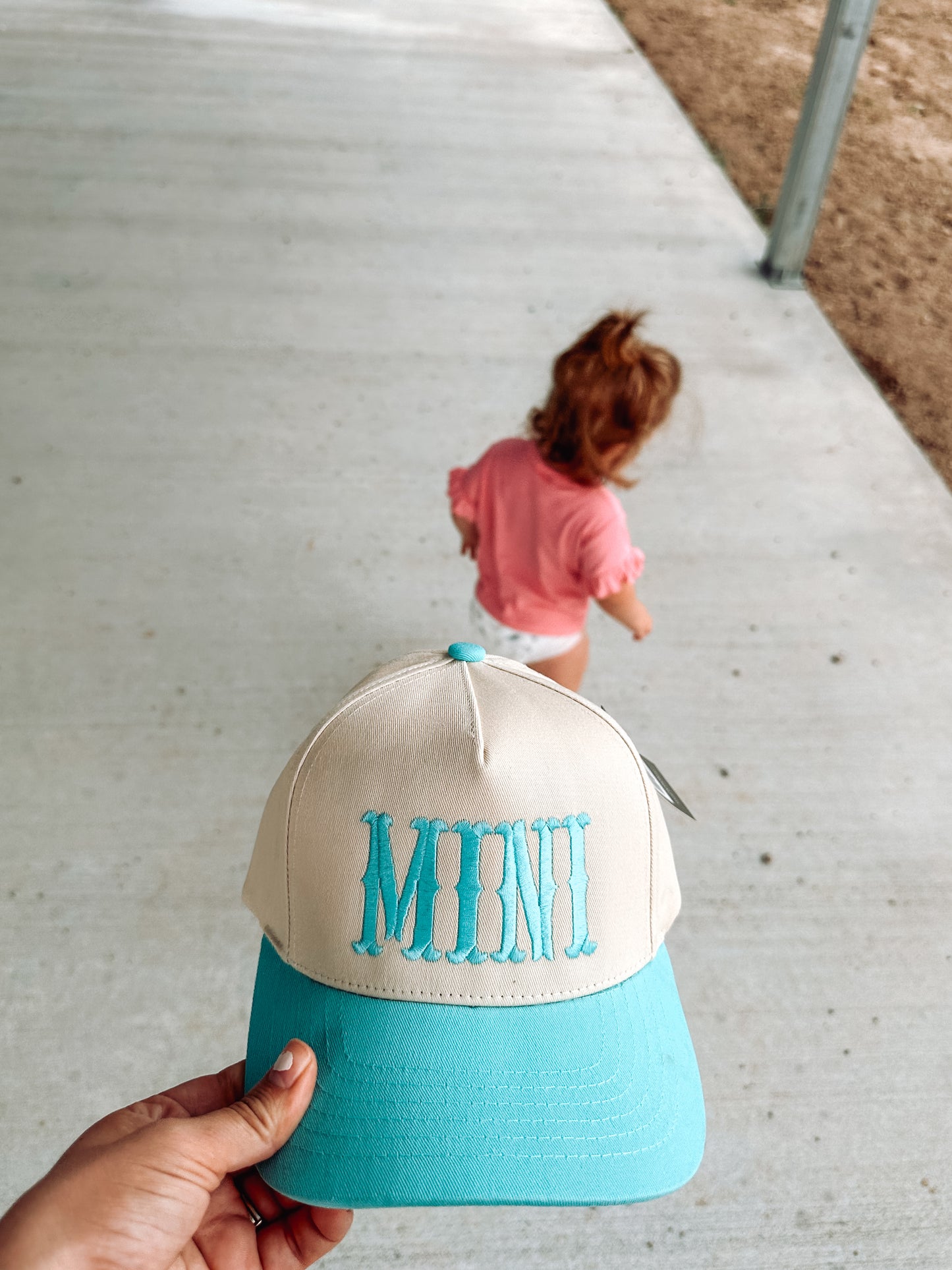 Mini Trucker Hat in Mint
