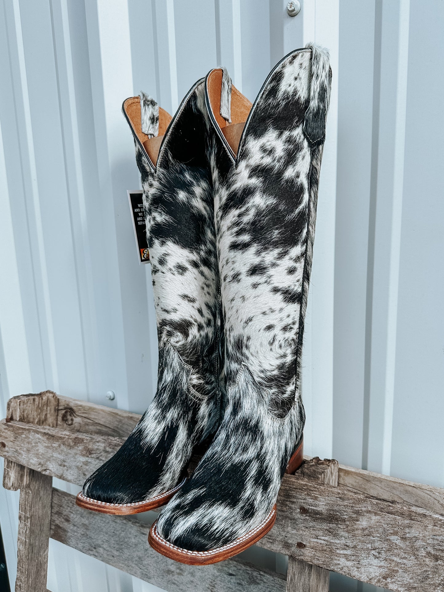 Knee High Square Toe Boots