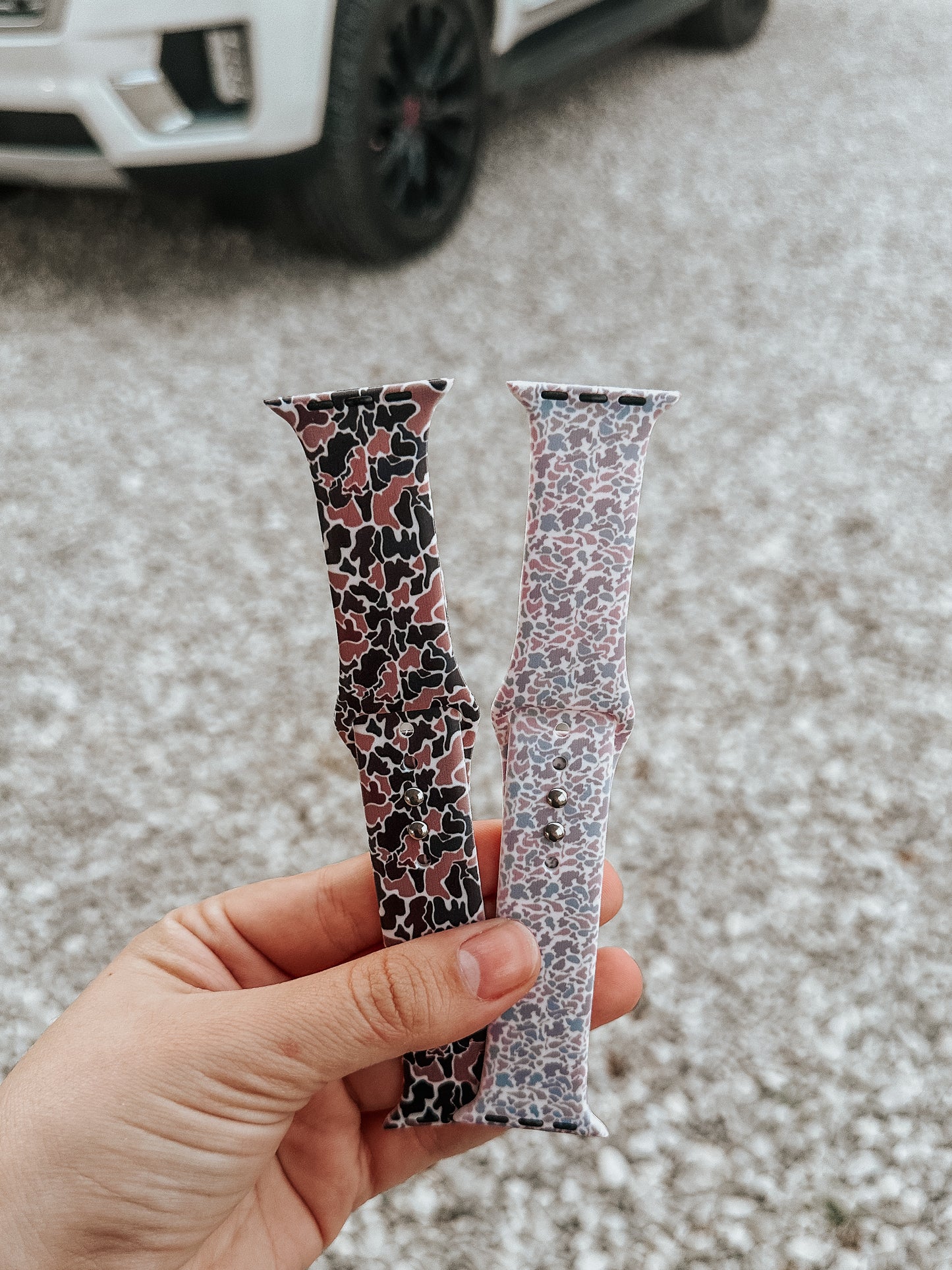 Camo Silicone Watch Band