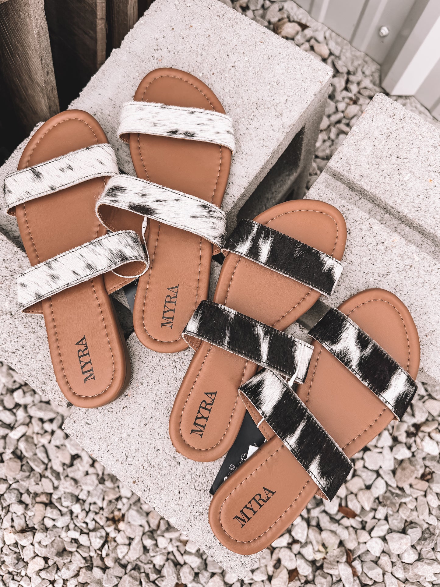 Vaquero Cowhide Sandals