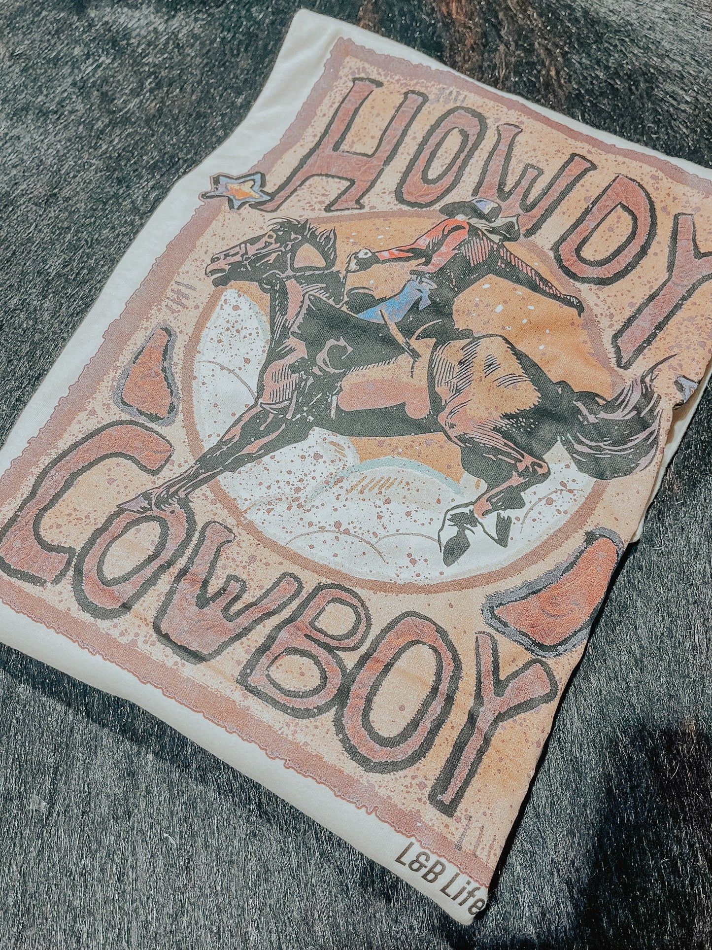 Howdy Cowboy Tee