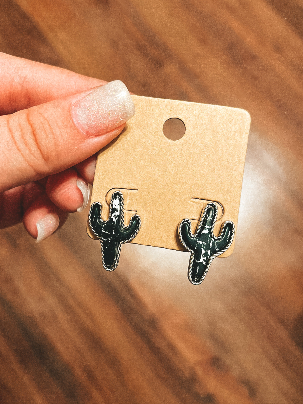 Cactus Stud Earrings