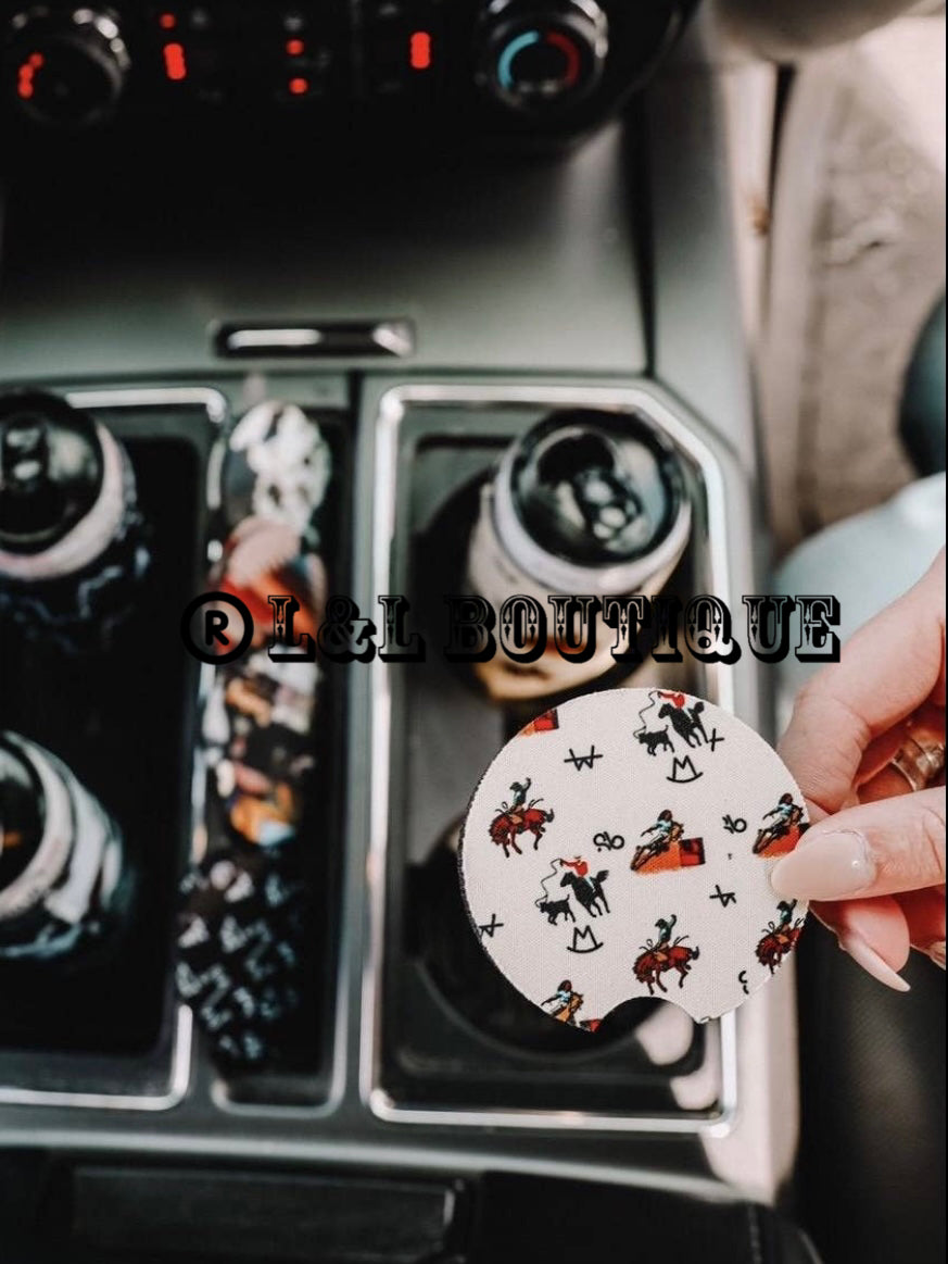 Rodeo Car Coasters