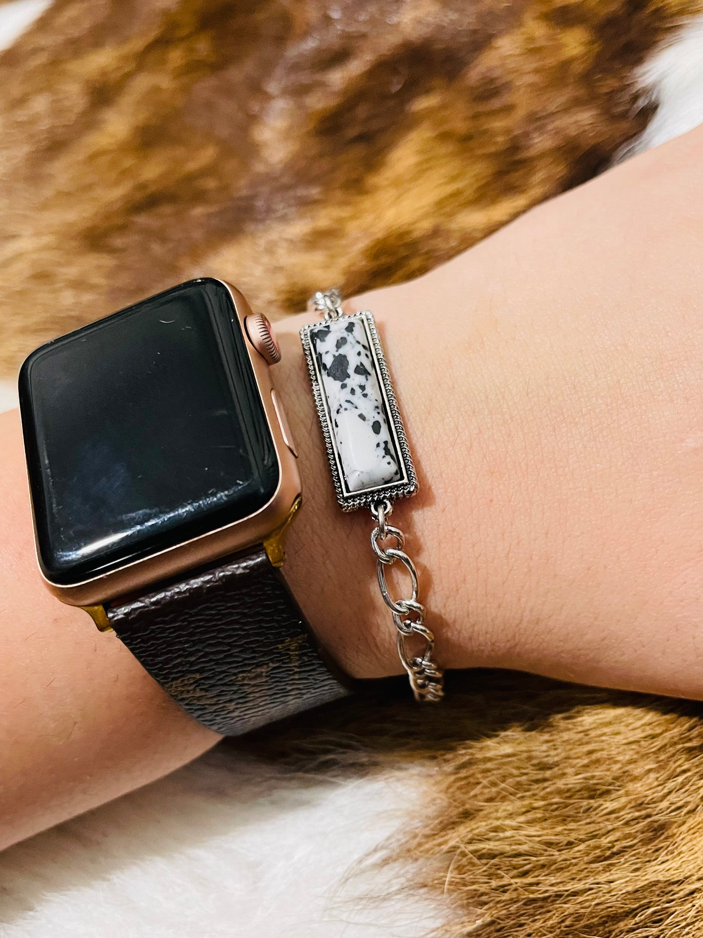 Marble Chain Bracelet