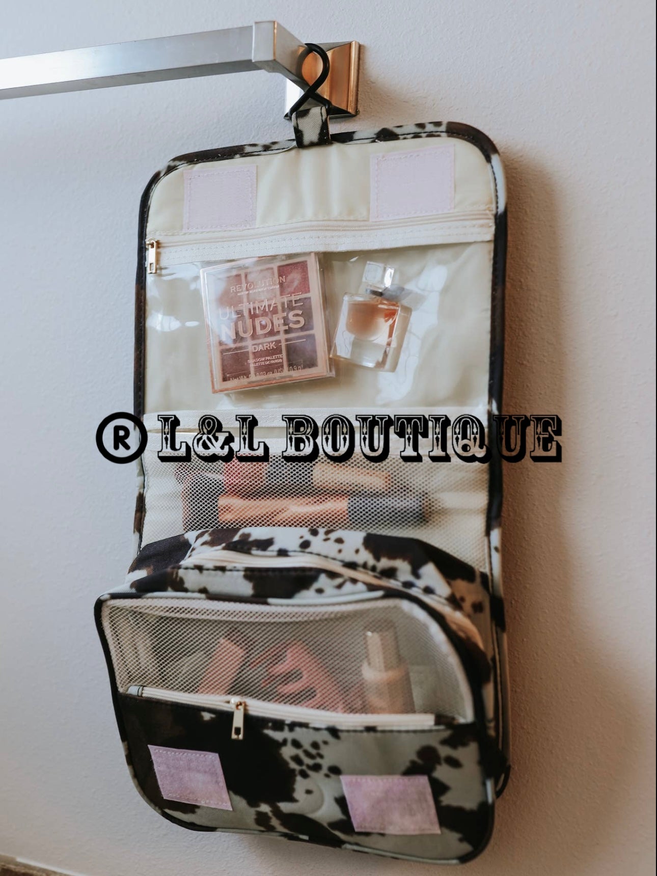 Brown Cow Shower Bag
