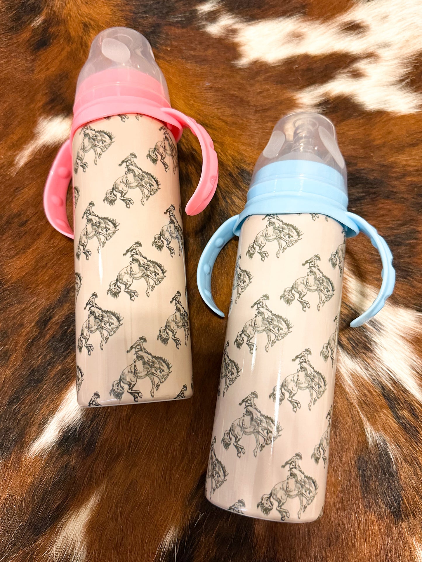 Rank Cowboy Baby Bottle