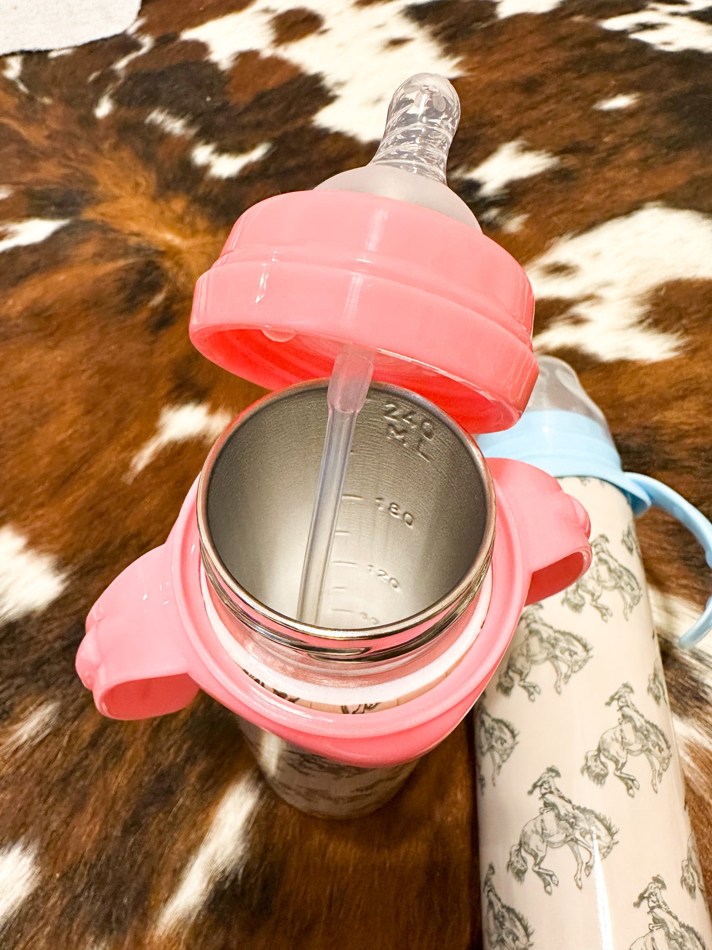 Rank Cowboy Baby Bottle