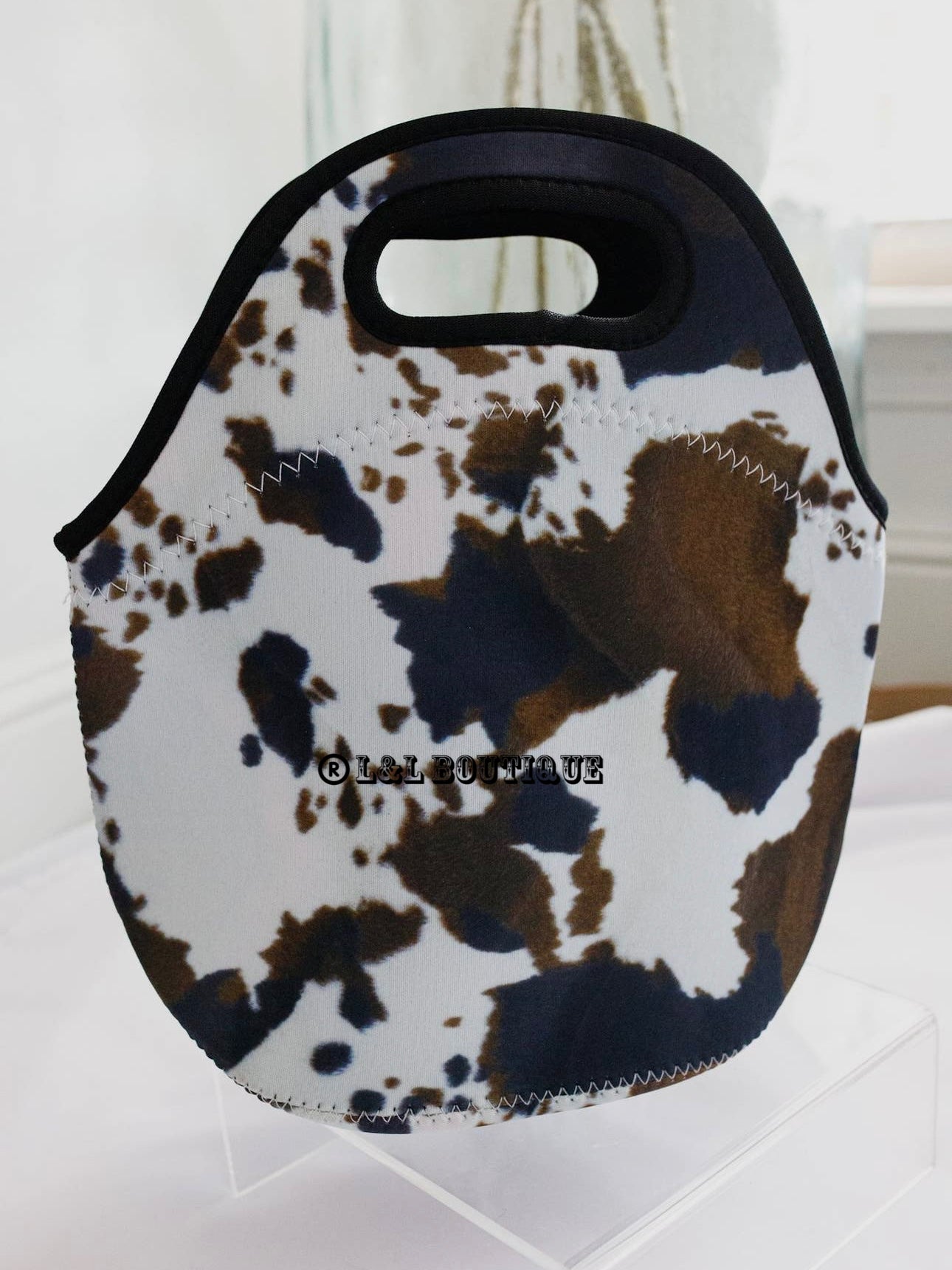 Brown Cow Lunch Tote