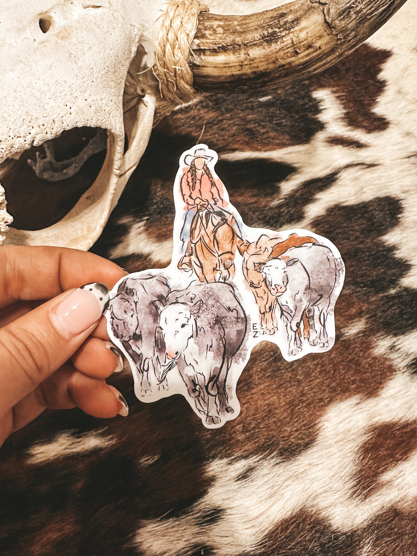 Western Sticker