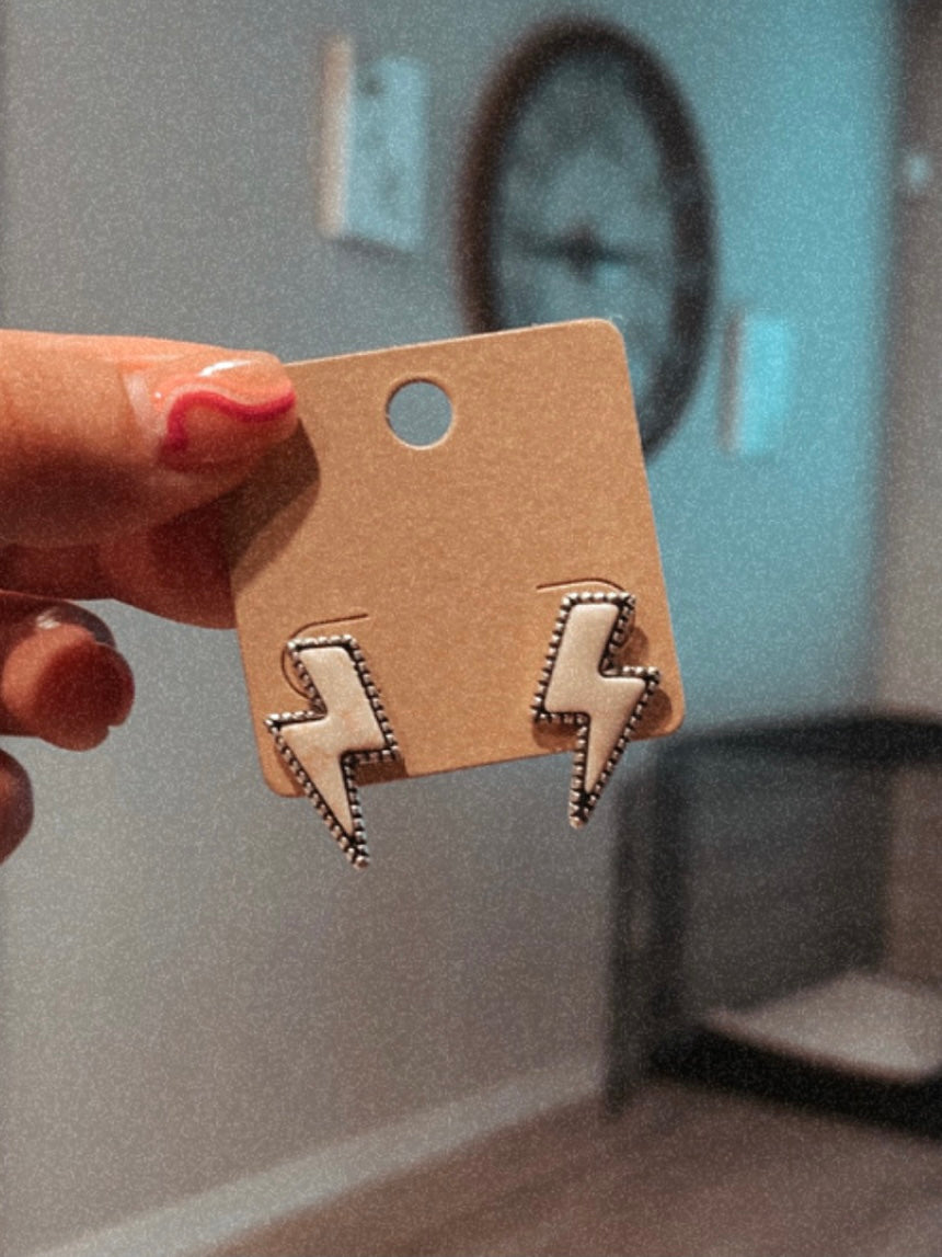 Lightning Bolt Studs