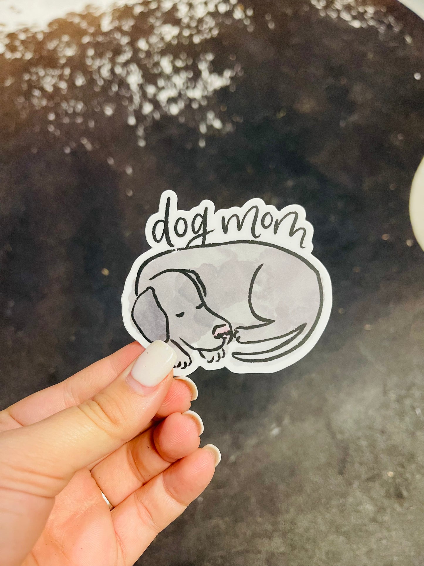 Dog Mom Sticker