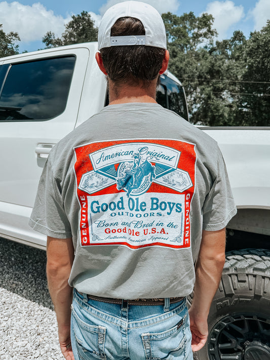 Good Ole Boy Men’s Tee ~ Bud Label