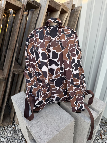 Old School Camo Backpack