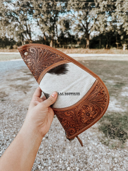 Sonoran Leather Cowhide Pistol Sleeve