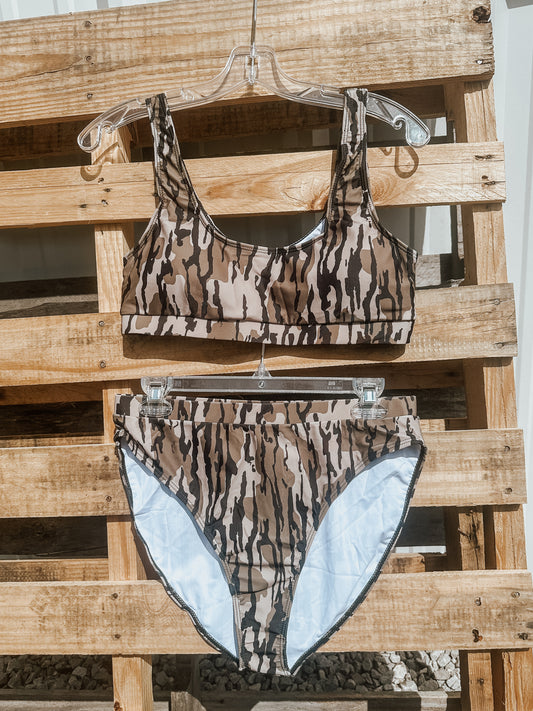 Bottomland Camo Women’s Swim Bikini
