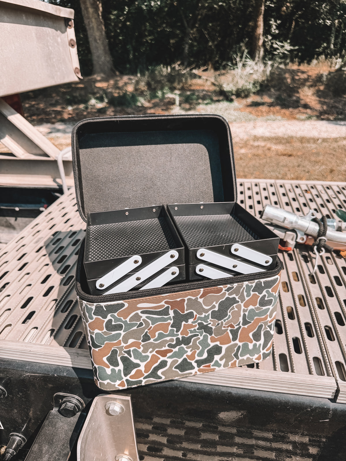 Oversized Makeup Box - Camo