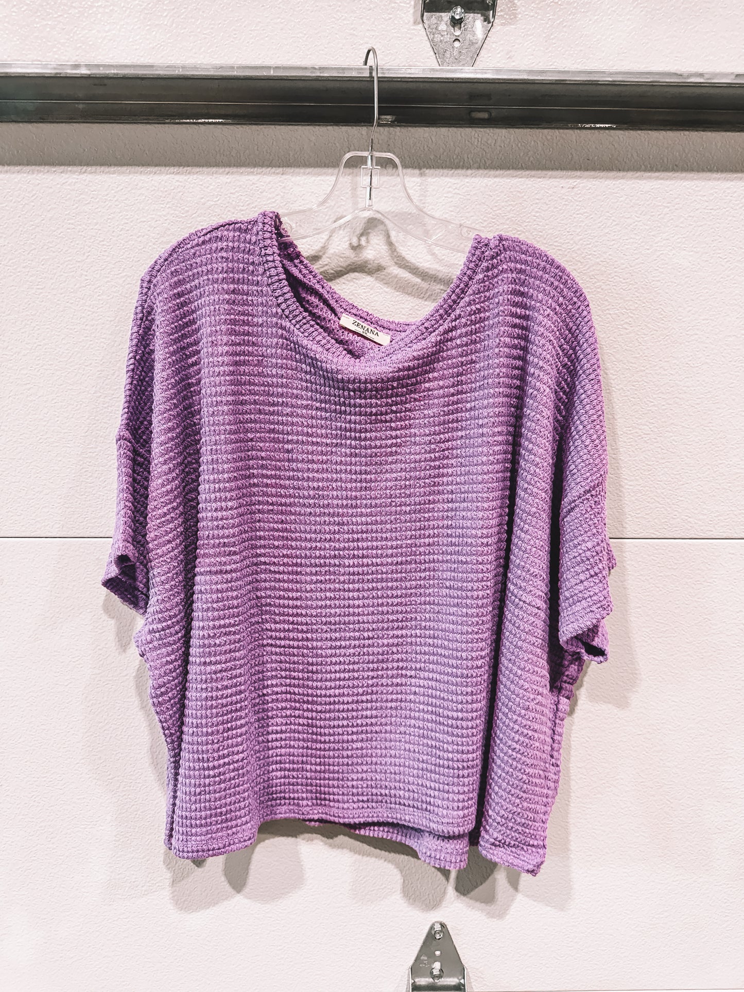 Lavender Oversized Top plus size