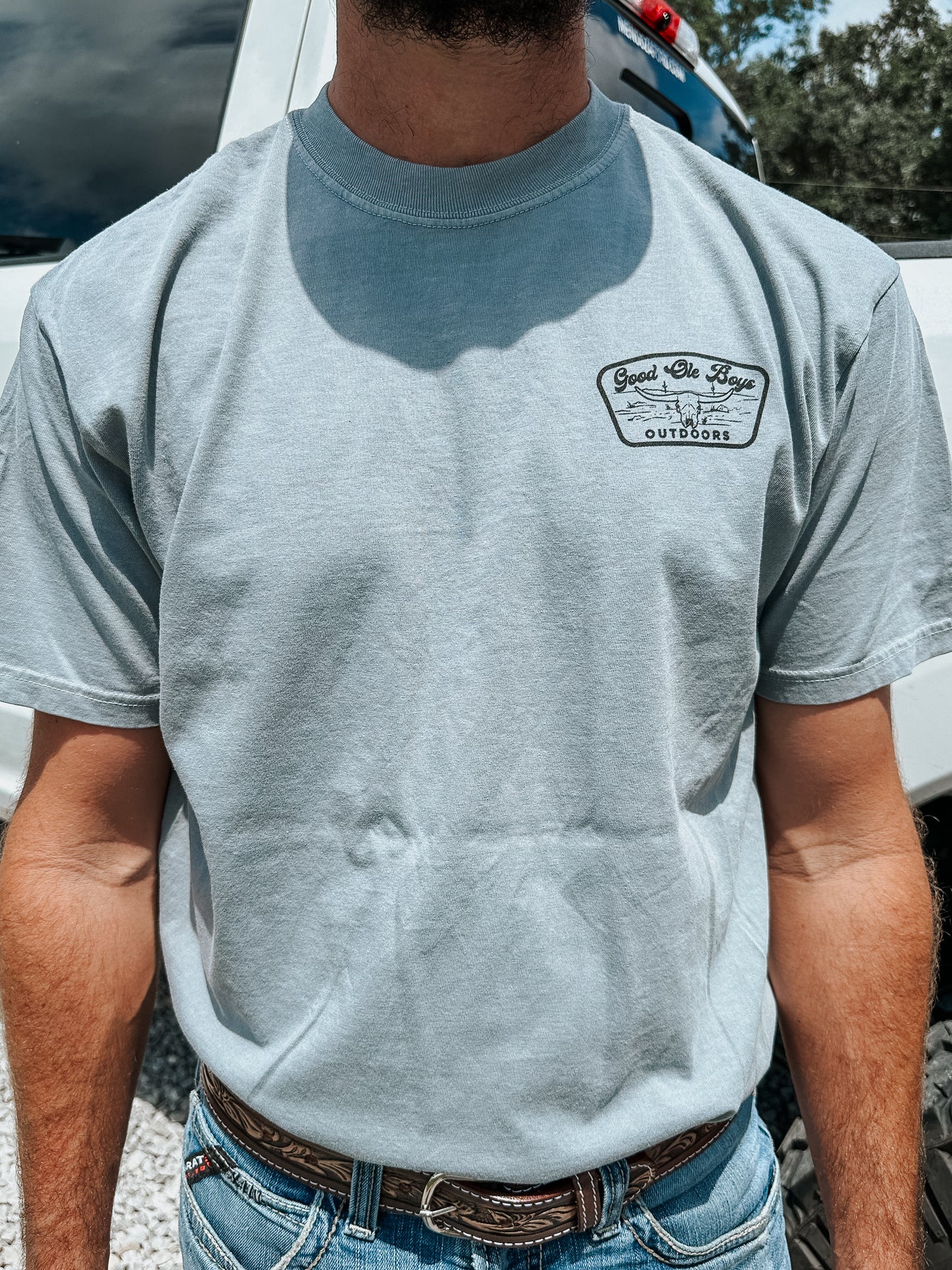 Good Ole Boy Men’s Tee ~ Desert Longhorn