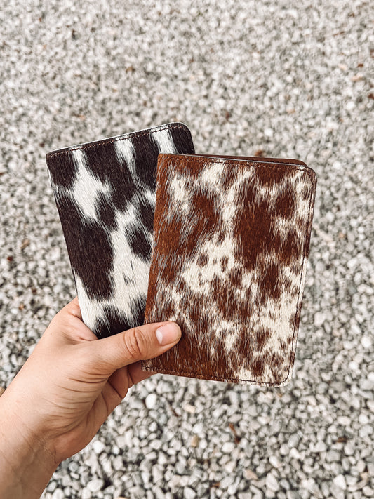 Cowhide Passport Cover