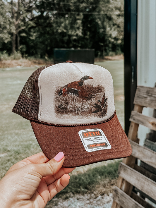 Vintage Duck Trucker Hat