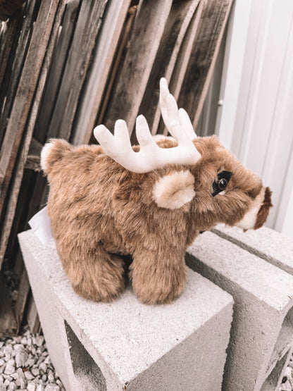 Stuffed Piggy Bank - Deer