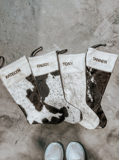Cowhide Stocking