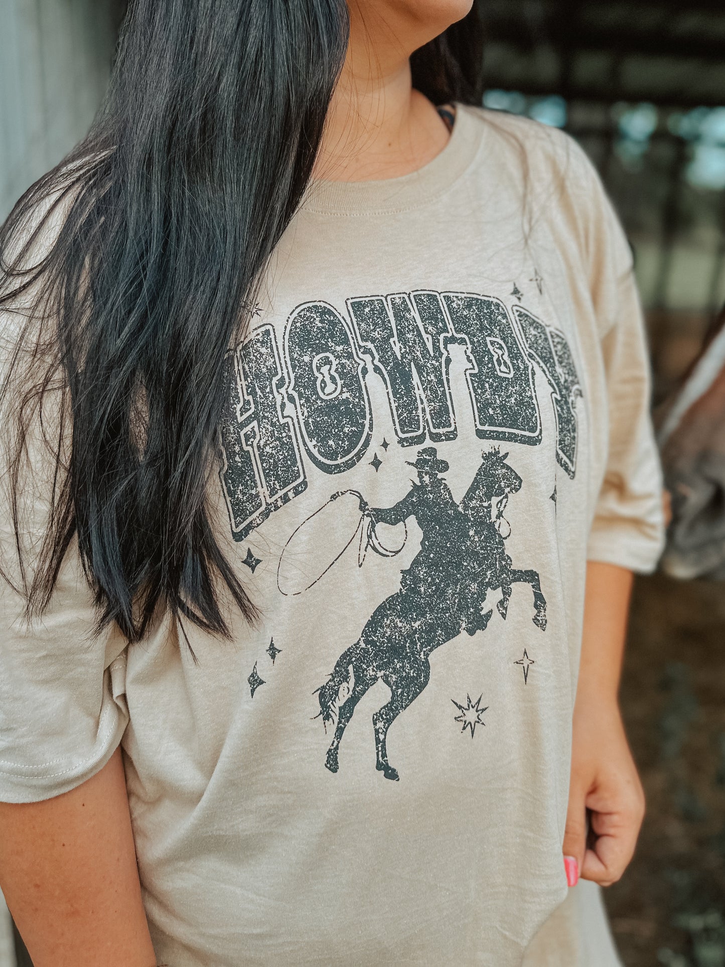 Howdy Roper Oversized Tshirt