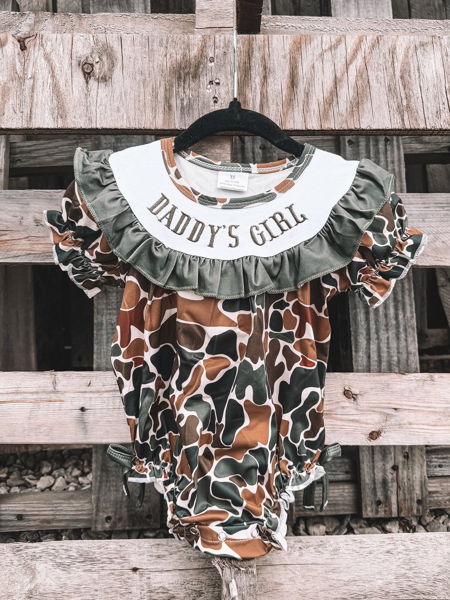 Daddy’s Girl Onesie - Camo