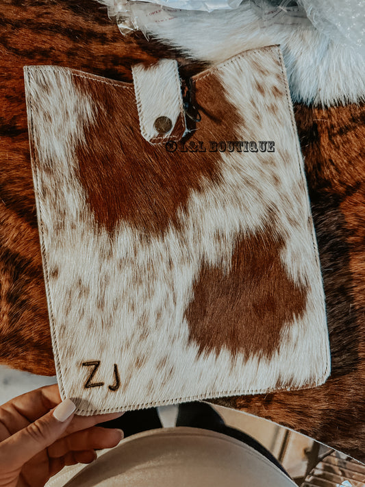 Cowhide iPad Case Cover
