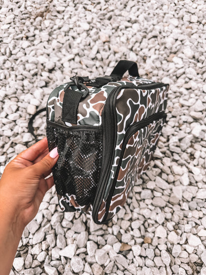 Old School Camo Lunch Bag