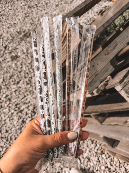 Printed Straw