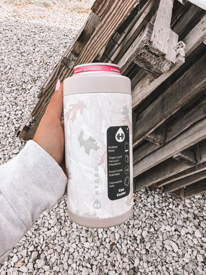 Snow Camo Hydrojug Koozie