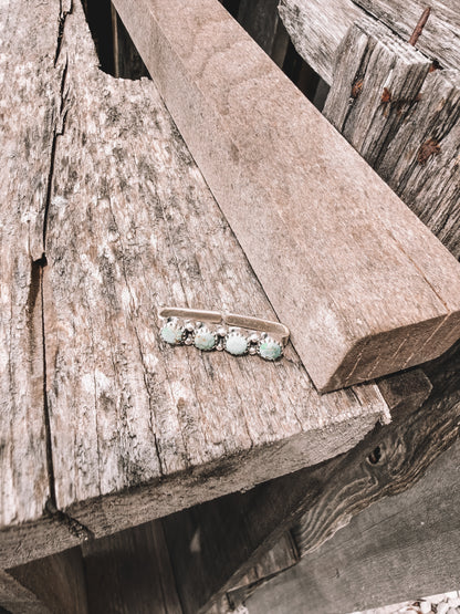 Turquoise Stone Watch Cuff