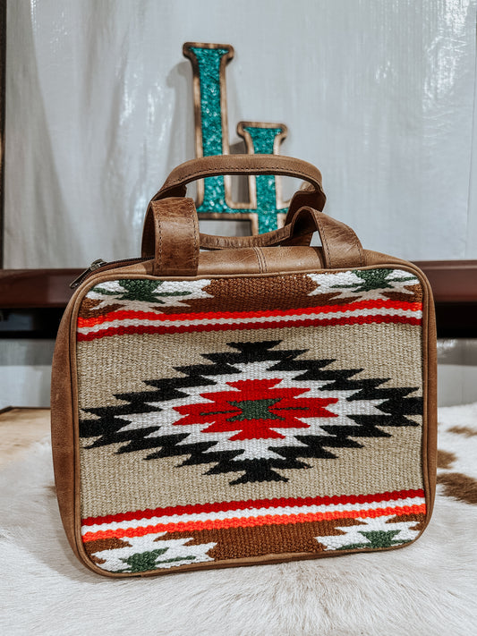 Heritage Leather Toiletry Bag