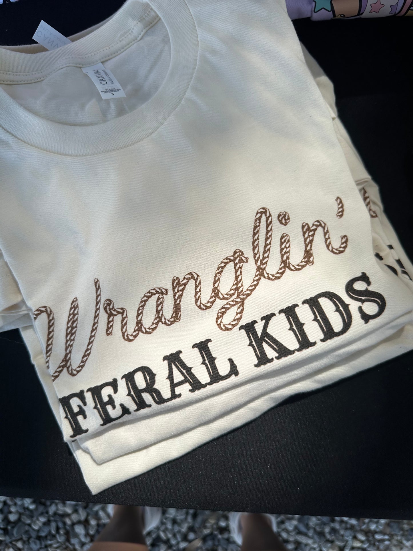 Wranglin Feral Kids Tshirt