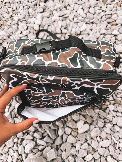 Old School Camo Lunch Bag