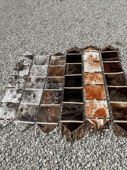 Cowhide Table Runner