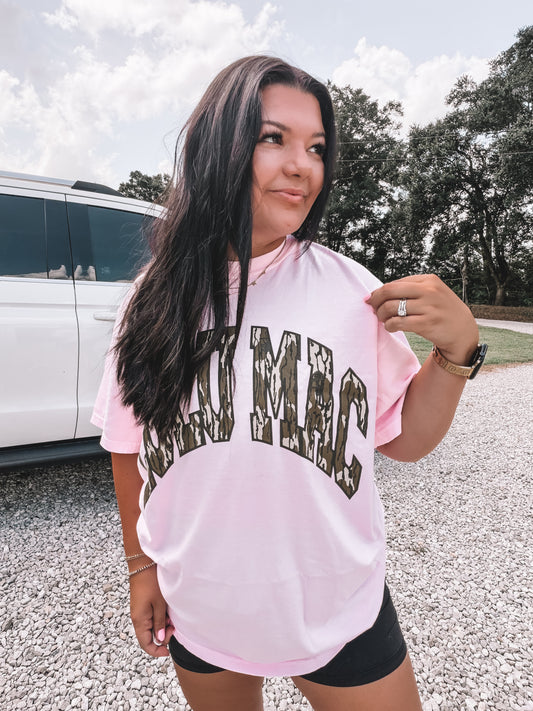 Mossy Lulu Mac Tee in Blossom Pink
