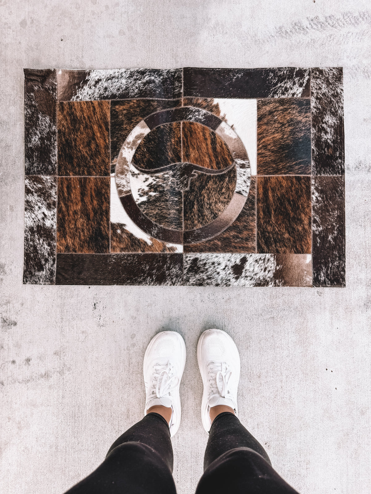 Cowhide Longhorn Rug