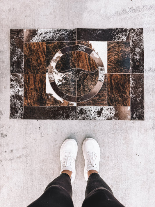 Cowhide Longhorn Rug