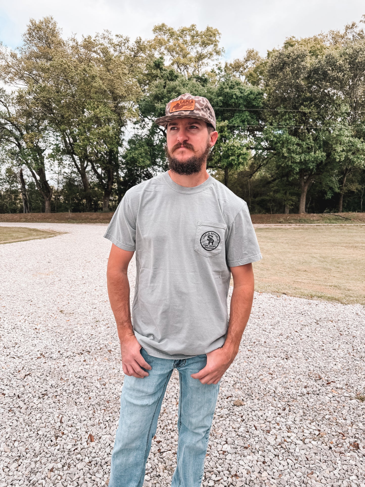 Shield Republic Men’s Tee ~ Homegrown American