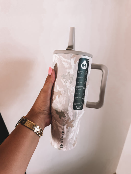 Snow Camo Hydrojug Tumbler