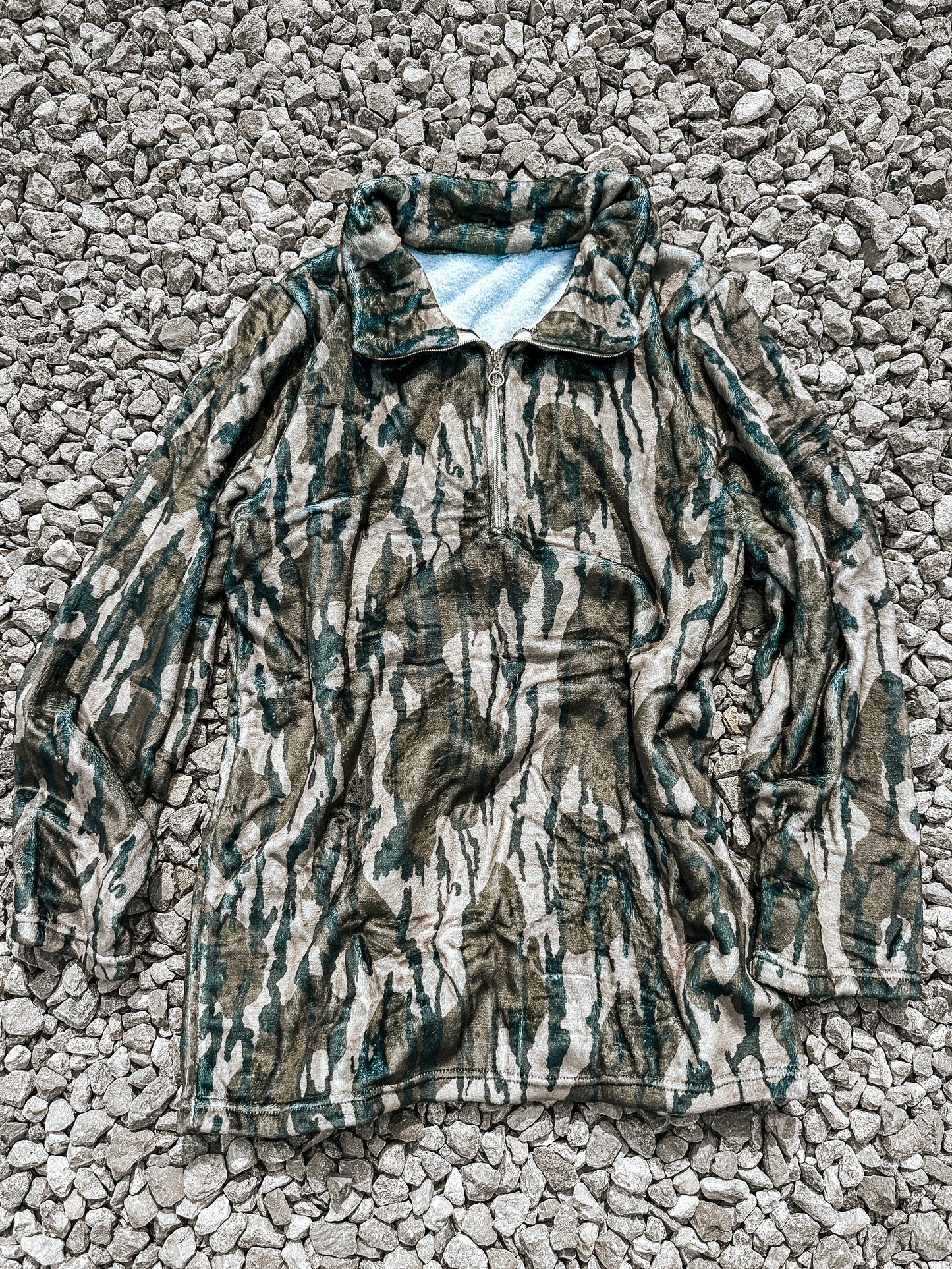 Bottomland Camo Fleece Pullover