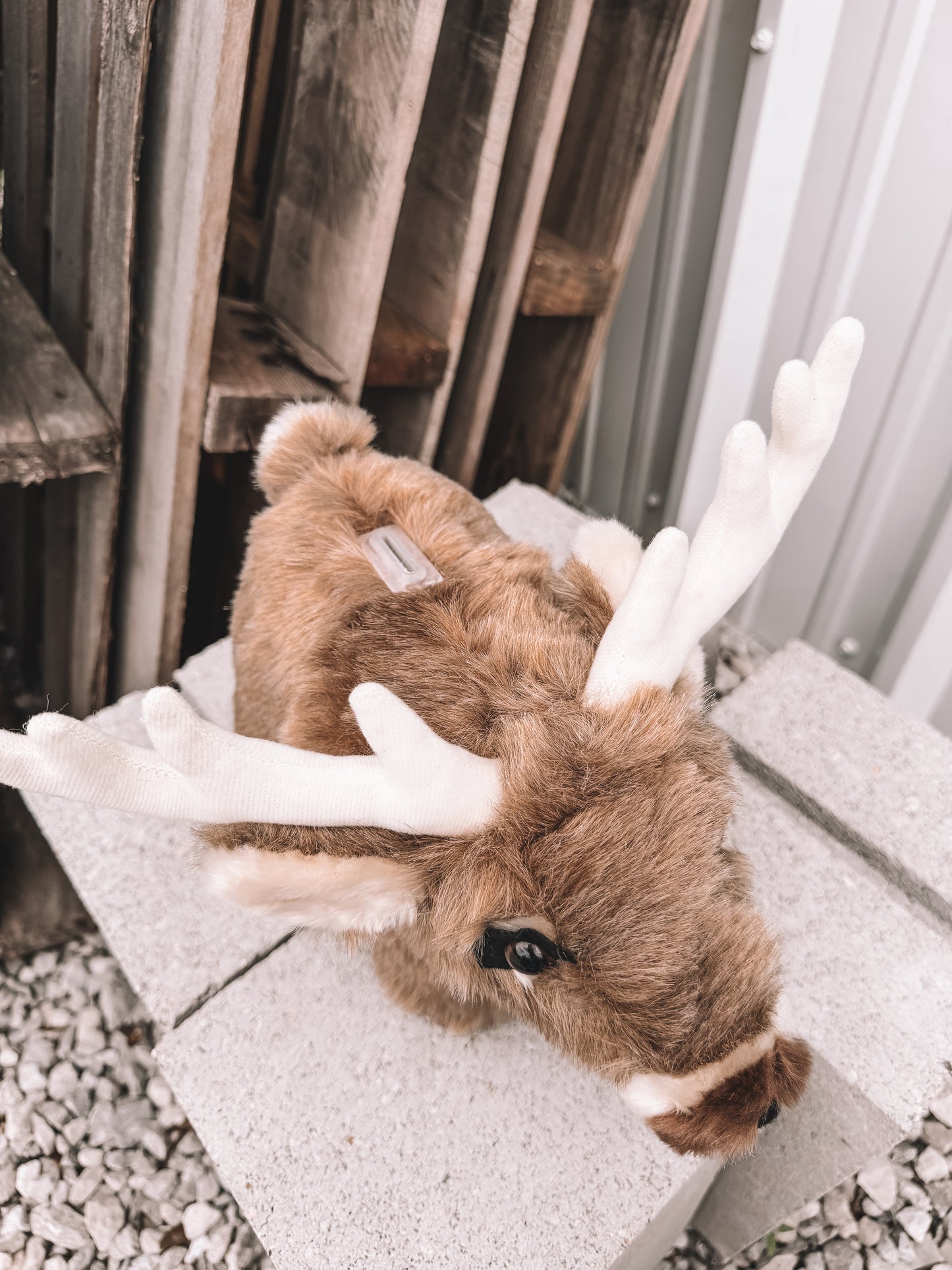 Stuffed Piggy Bank - Deer