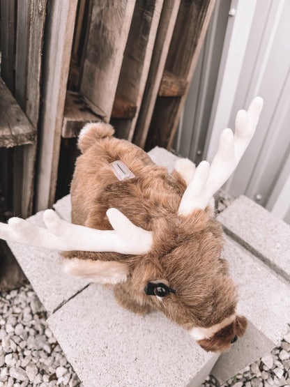 Stuffed Piggy Bank - Deer