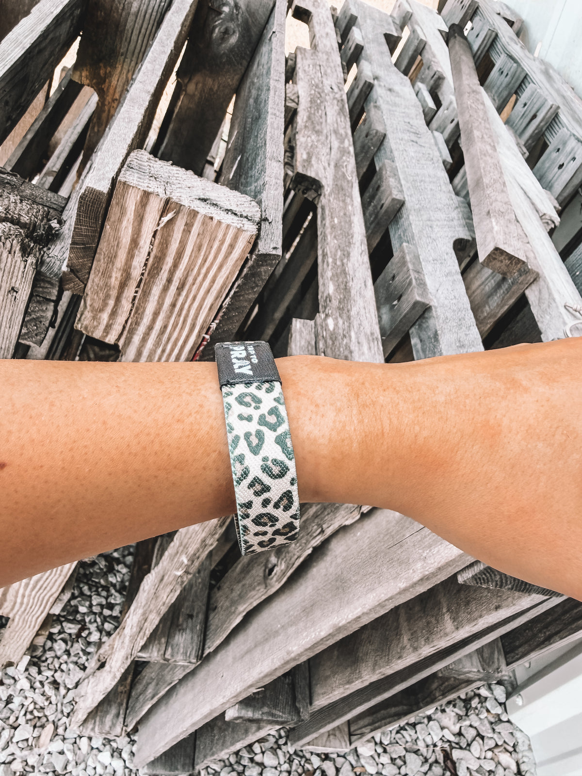 Tap To Pray Safari Leopard Wristband