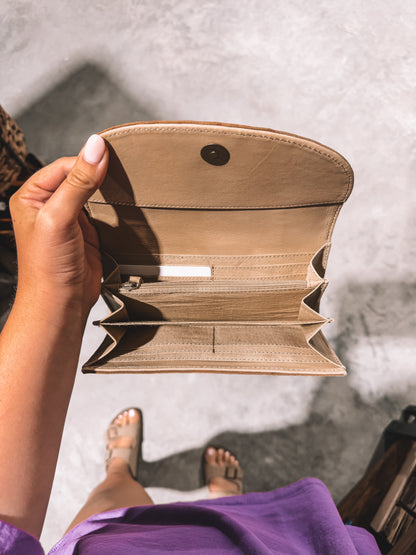 Stoneflower Cowhide & Leather Wallet