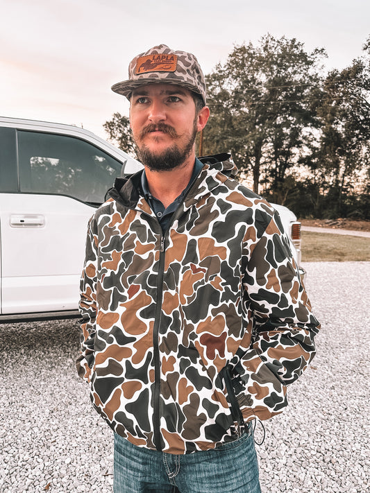 Camo Rain Coat PREORDER