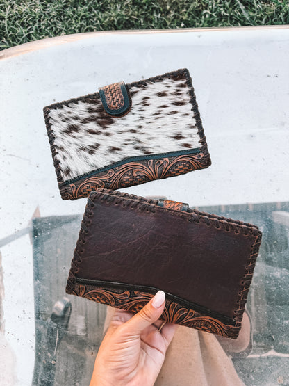 San Antone Cowhide Leather Wallet